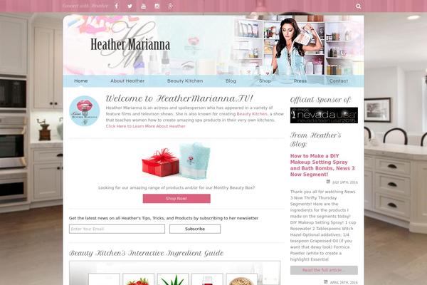 heathermarianna.tv site used Heather