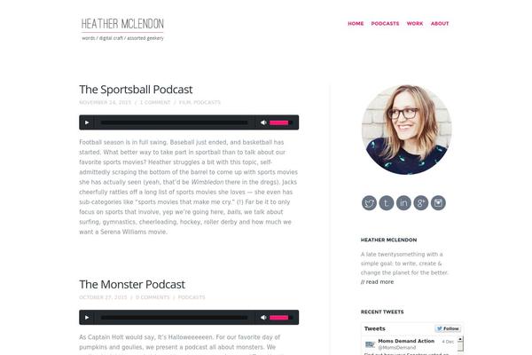 Krative theme site design template sample