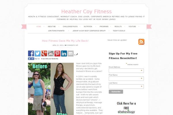 Site using Subscribe Me plugin