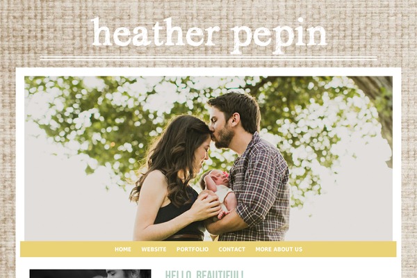 Prophoto4 theme site design template sample