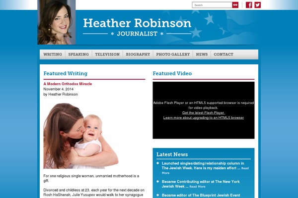 heatherrobinson.net site used HR