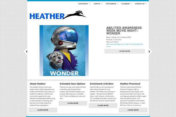 Organic_bold_blue theme site design template sample