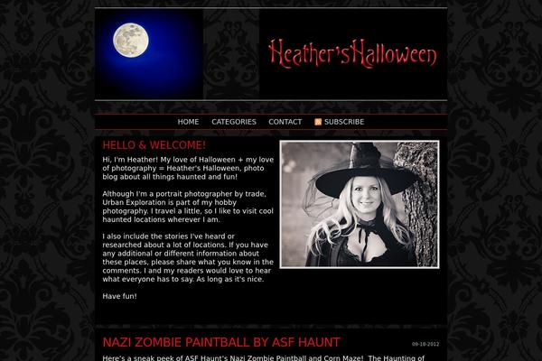 Prophoto4 theme site design template sample