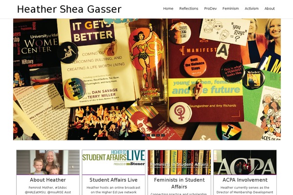 Hathor theme site design template sample