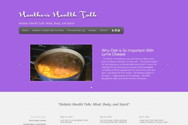 Feather theme site design template sample