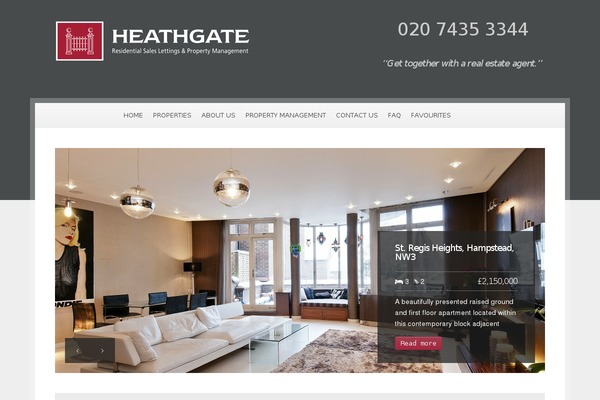 Site using Responsive Lightbox plugin
