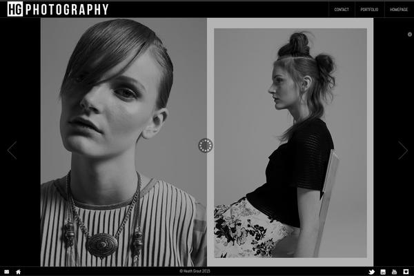 Jphotolio theme site design template sample