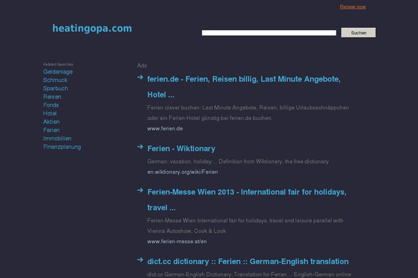 heatingopa.com site used WP StrapGrid Lite