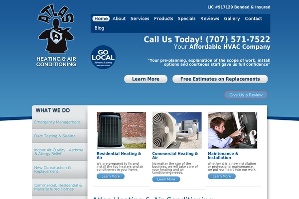heatingservicesantarosa.com site used Innovision