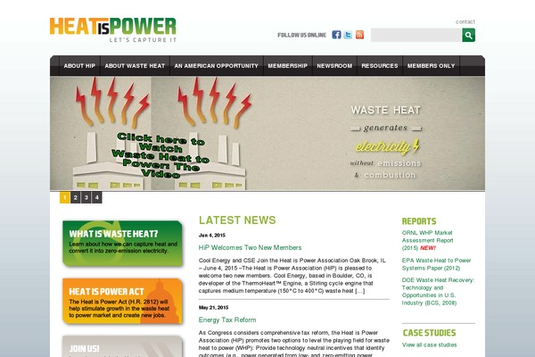 Power theme site design template sample