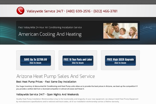 Inspire theme site design template sample