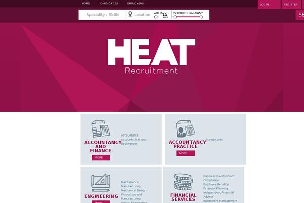 heatrecruitment.co.uk site used Heat-recruitment