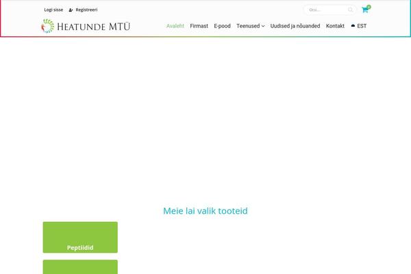 Site using Makecommerce plugin