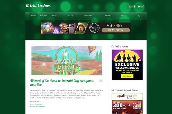 Awake theme site design template sample