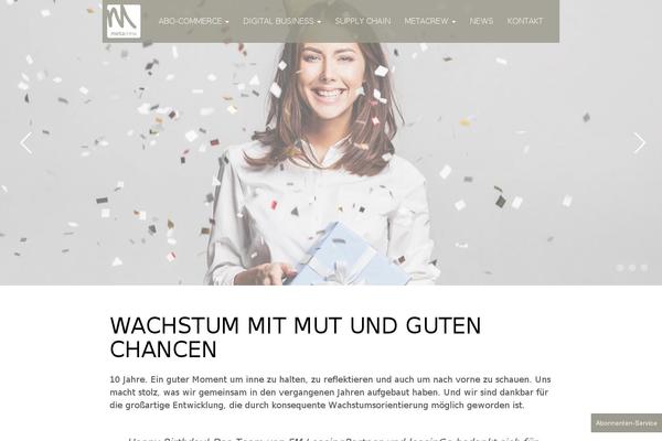 Flax_wp theme site design template sample