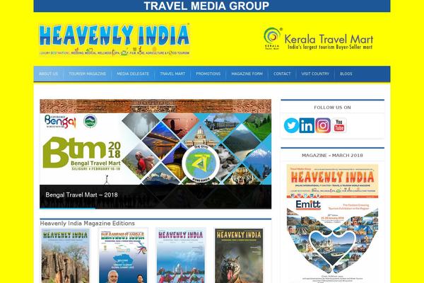 iMag Mag theme site design template sample