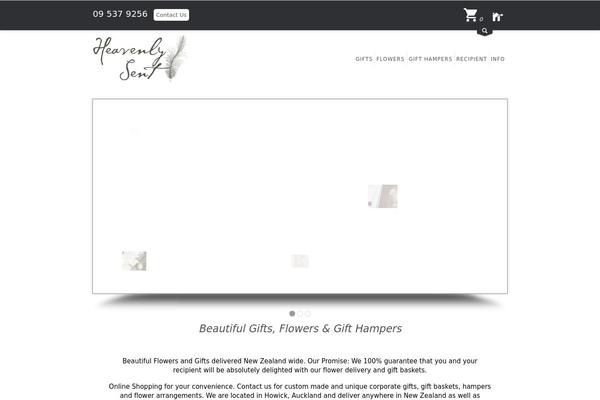 Organico theme site design template sample