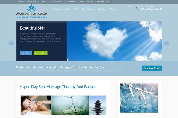 Resort theme site design template sample