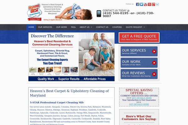 Site501 theme site design template sample