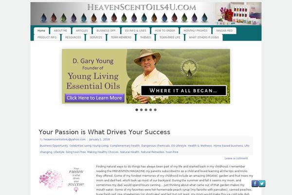 Mantra theme site design template sample