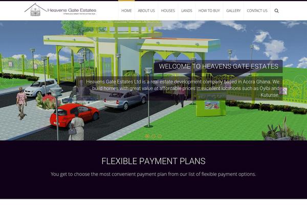 PageLines theme site design template sample
