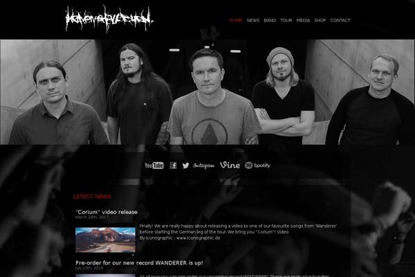 Site using WP Splash Image plugin