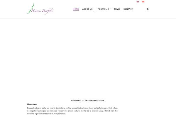 Altair theme site design template sample