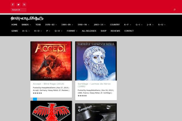 Extra-child theme site design template sample