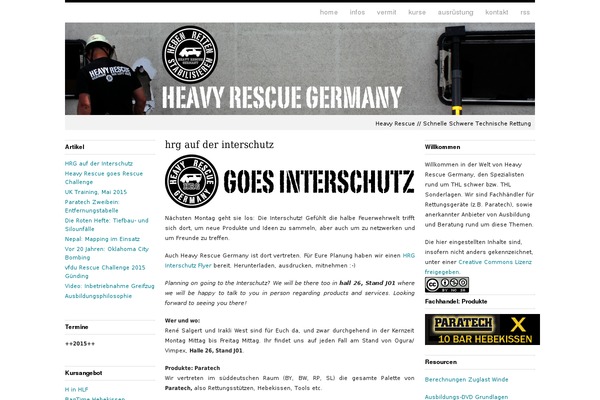 heavy-rescue.de site used WhiteSpace