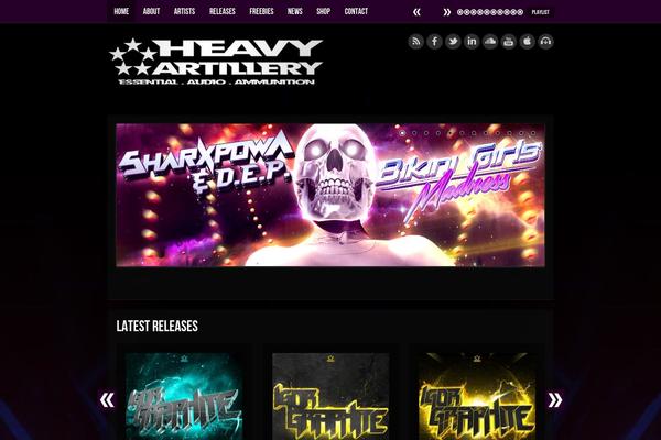 heavyartilleryrecordings.com site used Labelpro1_2_5