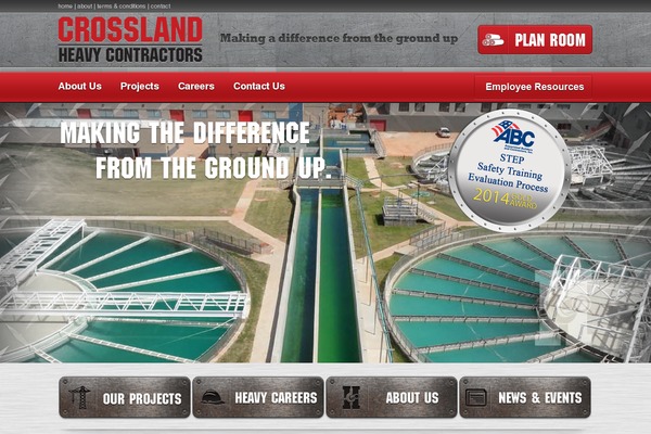 Heavy theme site design template sample