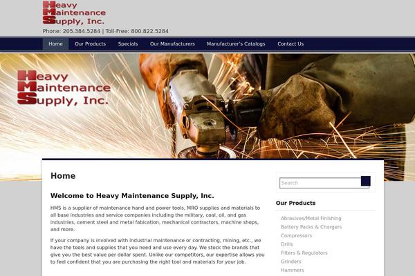 Woodpecker theme site design template sample