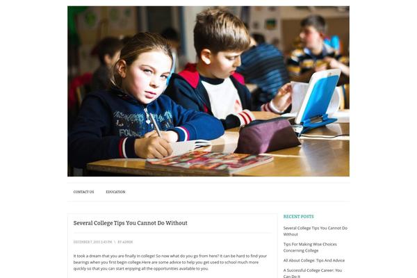 Prana theme site design template sample
