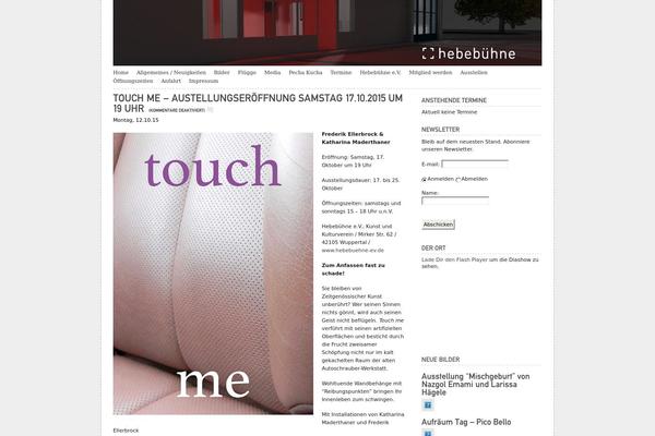 Mimbo theme site design template sample