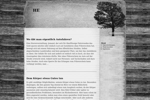Rustic theme site design template sample