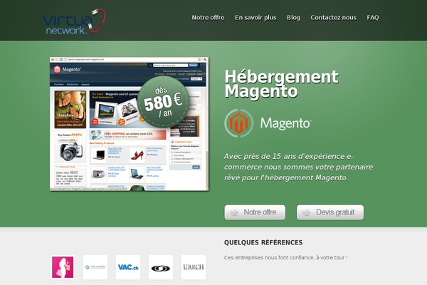 Virtua theme websites examples