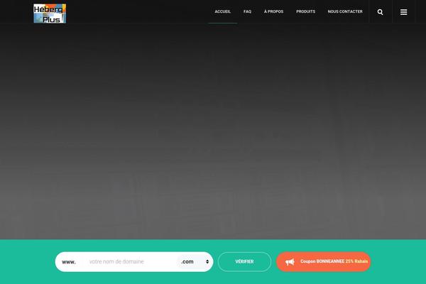 Servereza theme site design template sample