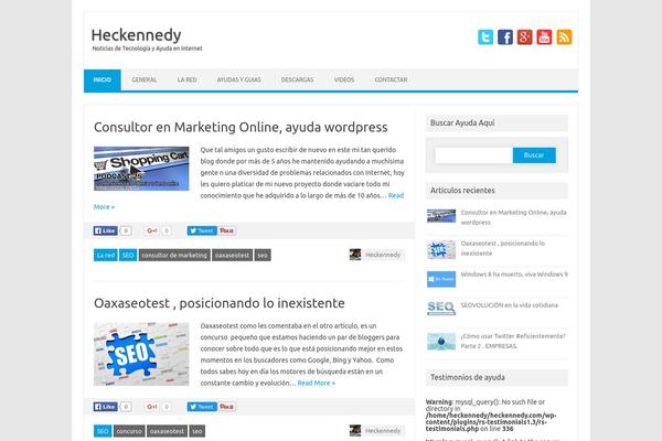 Iconic One Pro theme site design template sample