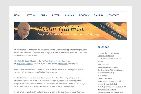 hectorgilchrist.co.uk site used Suffice-child