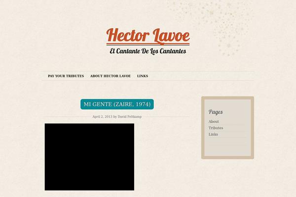 Liquorice theme site design template sample