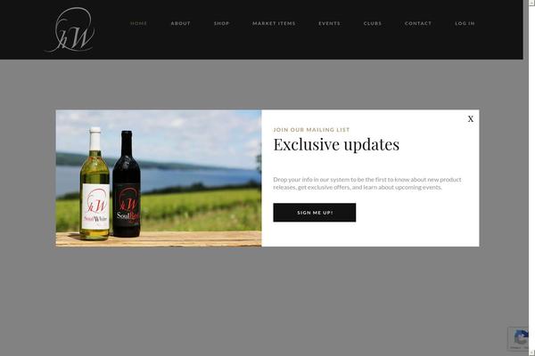 Villenoir theme site design template sample