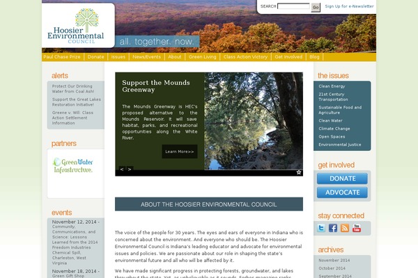 hecweb.org site used Coogee
