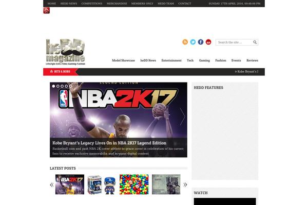 Backstreet theme site design template sample