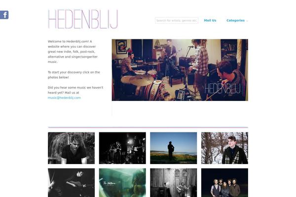 Hatch theme site design template sample