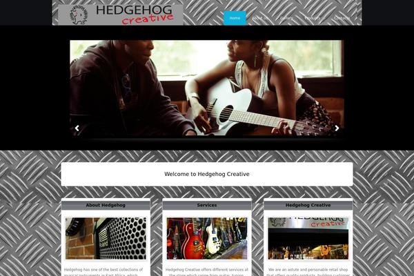 Complete theme site design template sample