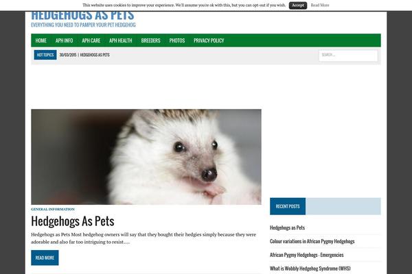 MH Newsdesk theme site design template sample