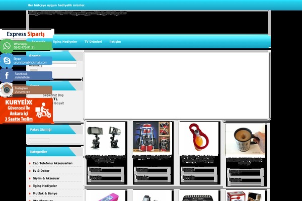 Khaaos theme site design template sample