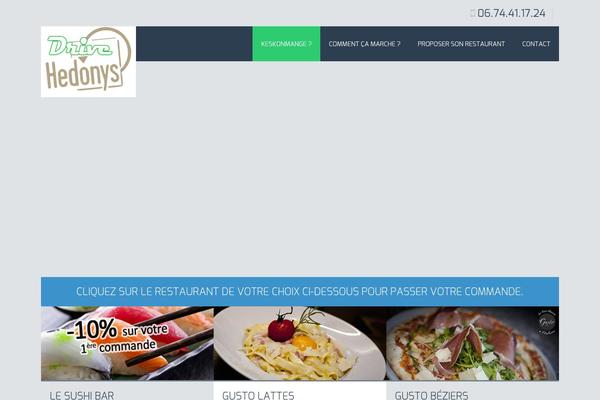 Tisson theme site design template sample