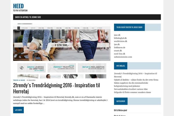 MH Newsdesk lite theme site design template sample