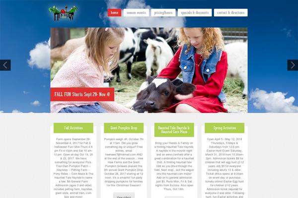 heehaws theme websites examples